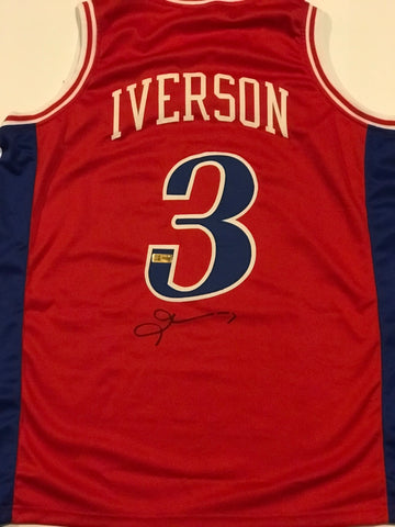 Allen Iverson Signed jersey