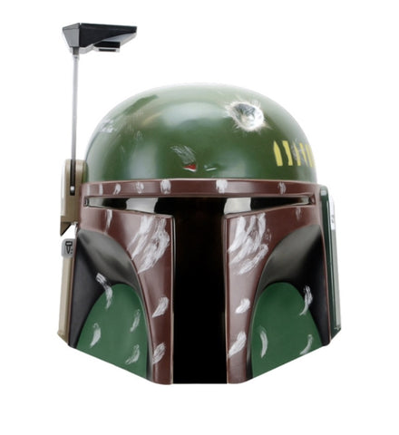 Jeremy Bulloch signed 1:1 scale Star Wars Boba Fett helmet