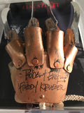 Robert England signed Freddy Kruger glove in display