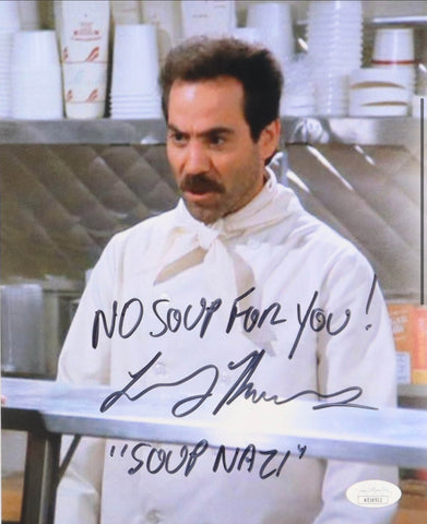 Larry Thomas Signed and inscribed Seinfeld 8x10