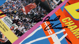 Dee Brown, Spud Webb, & Dominique Wilkins Signed 11x17 Gatorade 1991 Slam Dunk Championship Poster with Slam Dunk Inscriptions