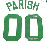 Robert parish signed  celtics jersey