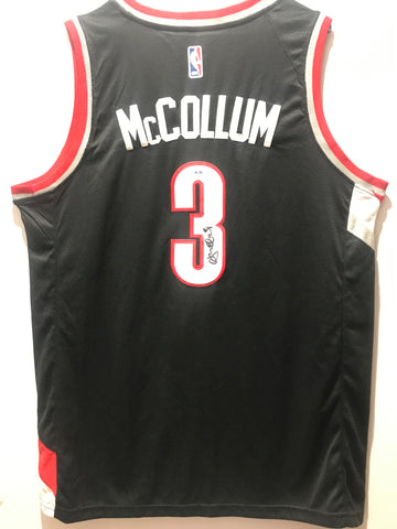 C.J. McCollum Signed Jersey