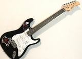 Johnny Depp signed full size custom electric guitar.