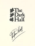 Stephen King signed The dark half book