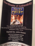 John Kassir authentic signed tales from the crypt