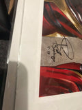 Tony Santiago signed lithograph Iron Man