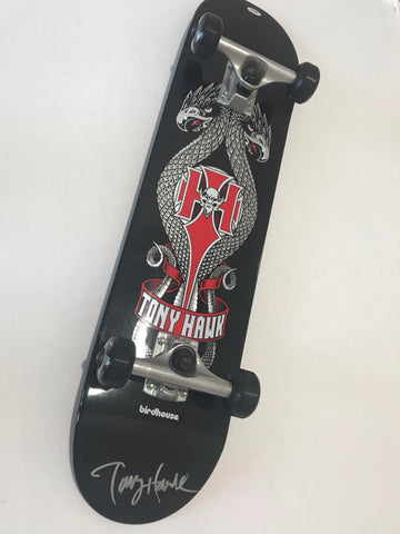 Tony Hawk signed birdhouse skateboard