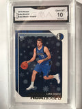 Luka Doncic Winter Rookie Hoops GMA 10 RC.