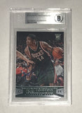 Giannis Antetokounmpo signed 2013-14 Rookie card