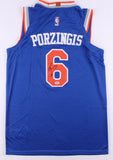 Kristaps Porzingis Signed New York Knicks Jersey