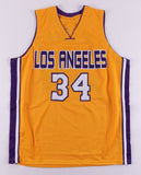 Shaquille O’Neal signed Los Angles Jersey