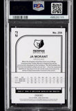 Ja Morant hoops rookie card PSA 9