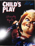 Multi signed chucky movie poster