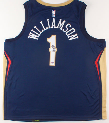 Zion Williamson Signed New Orleans Pelicans Jersey
