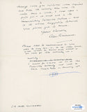 Alec Guinness Signed Hand-Written Letter