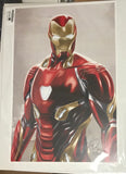Tony Santiago signed lithograph Iron Man