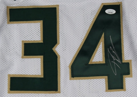 Giannis Antetokounmpo Autographed Greek Freak Milwaukee Custom Basketball  Jersey - JSA COA