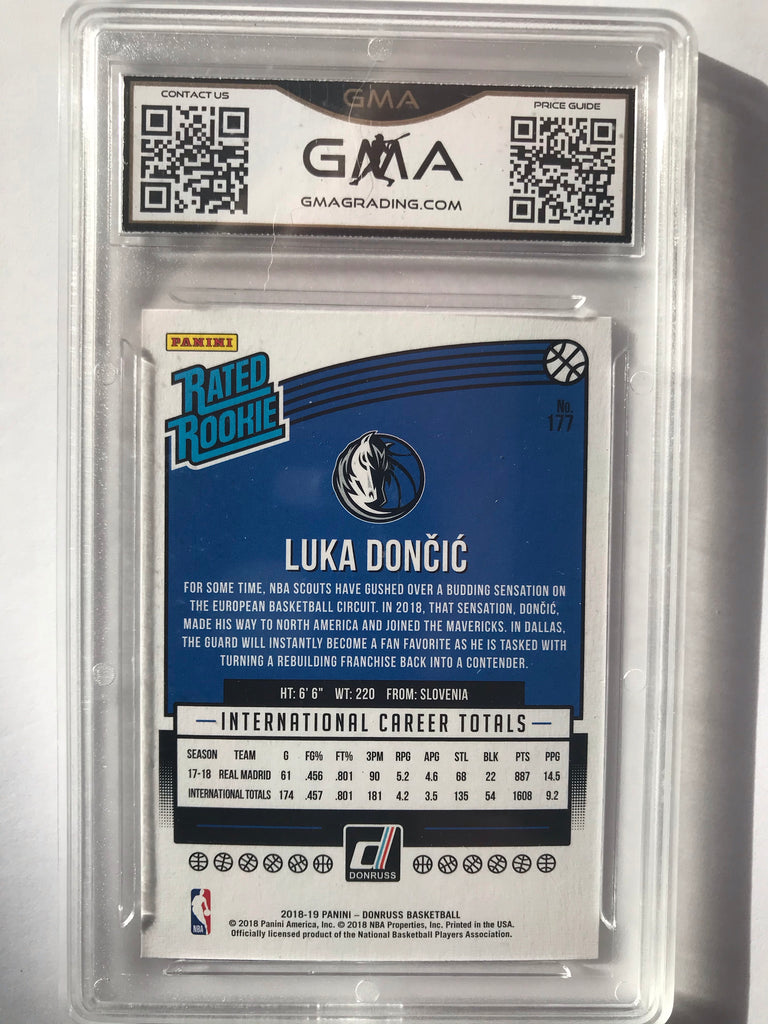 Luka Doncic rated rookie 9 Mint RC – Collector Kingdom