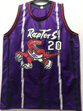 Damon Stoudamire signed and inscribed Jersey