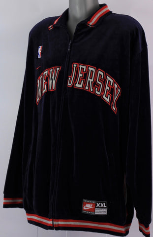 Richard Jefferson’s New Jersey nets warm up jacket
