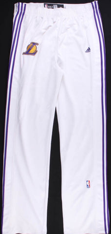 Lamar odom game used team issues lakers pants