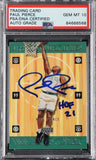 Paul Pierce Signed Inscribed RC Auto