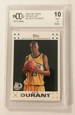 2007-08 Topps Rookie Set #2 Kevin Durant