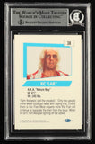 Ric Flair Signed Sticker on 1991 Impel WCW #38.