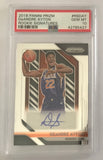 Deandre Ayton Panini Prizm Rookie signatures 10