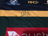 Eddie Betts signed game used international rules shirt