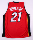 Hassan Whiteside Signed Heat Jersey